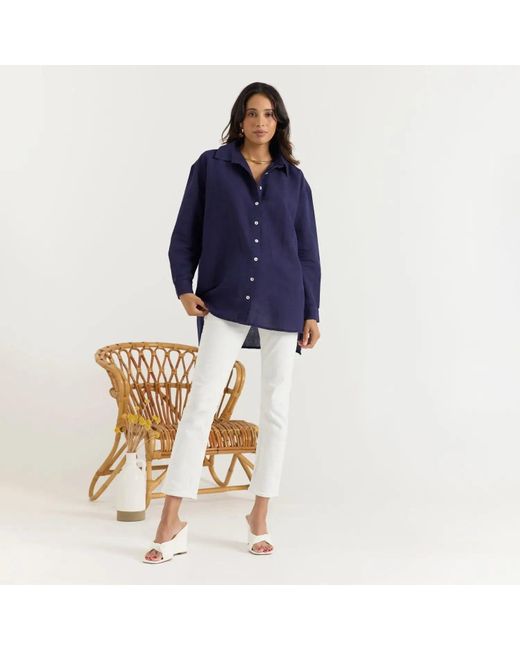 Calypso St. Barth Blue Marlow Top