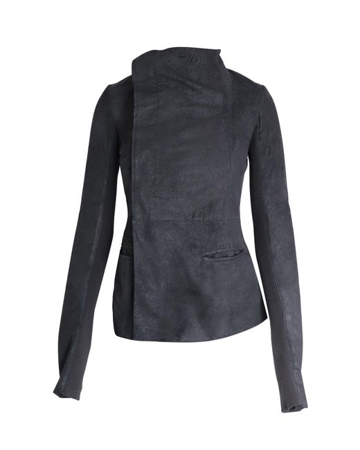 Rick Owens Blue Avant Garde Jacket