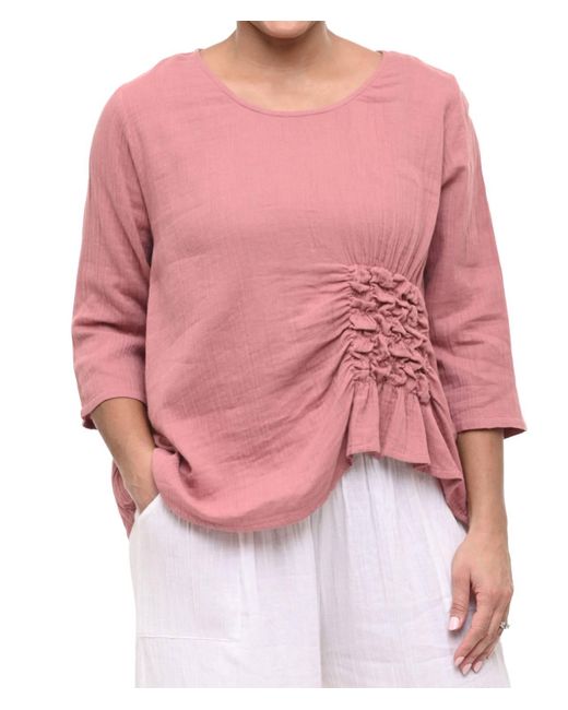 Tulip Clothing Pink Olga Top