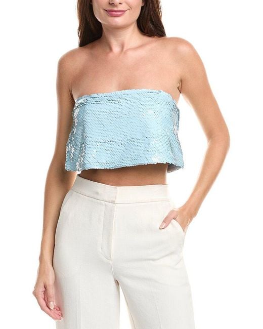 Cinq À Sept Blue Jupiter Top