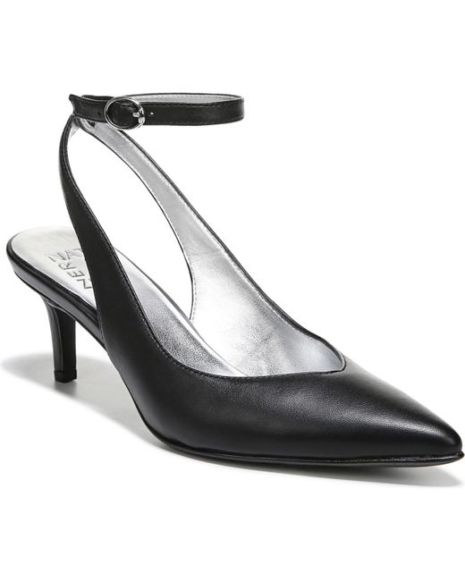 Naturalizer Black Eliya Leather Pumps