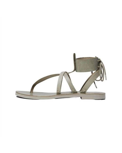 Free People Metallic Vacation Day Wrap Sandals