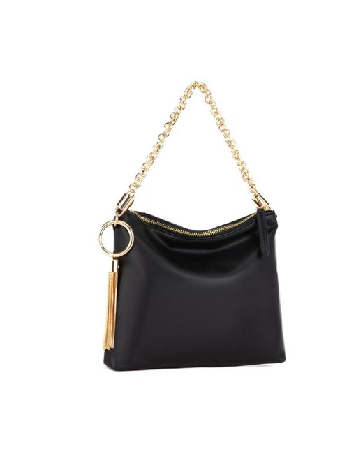 MKF Black Brigitte Shoulder Handbag By Mia K