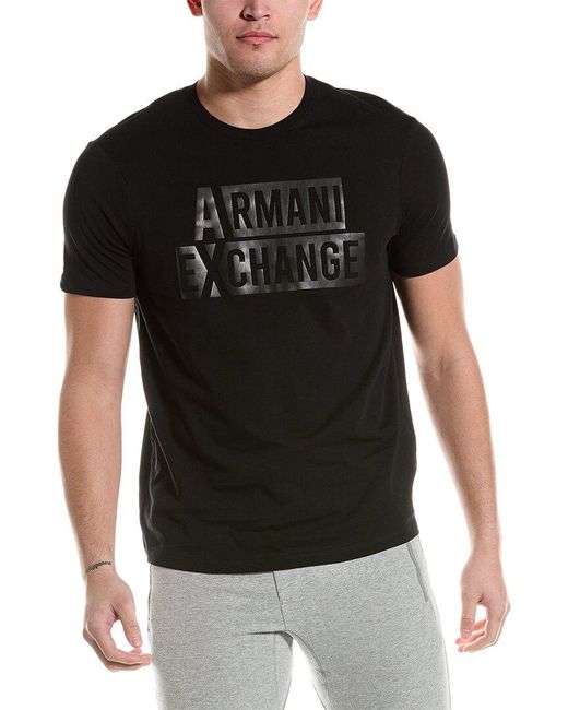 Armani Exchange Black T-shirt for men