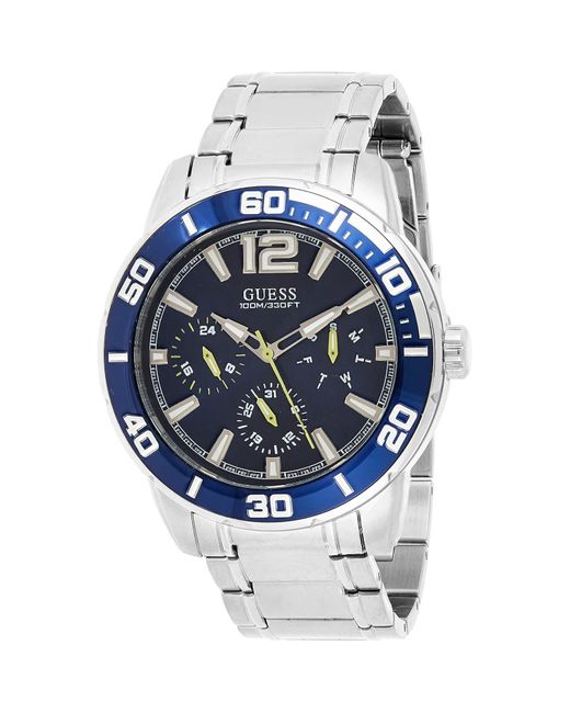Guess Blue Classic Dial Watch for men