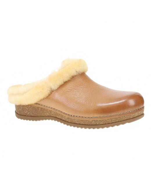 Dansko Natural Magda Waxy Milled