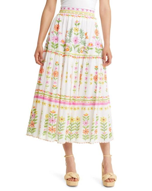brand: Banjanan Multicolor Agatha Skirt