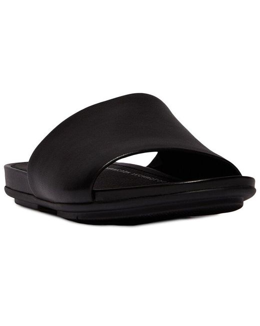 Fitflop Black Gracie Leather Sandal