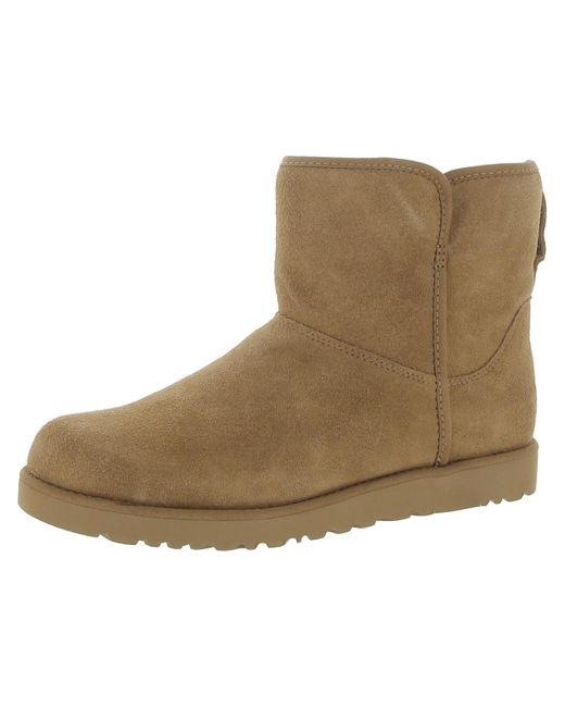 Ugg Brown Classic Ultra Mini Suede Winter & Snow Boots