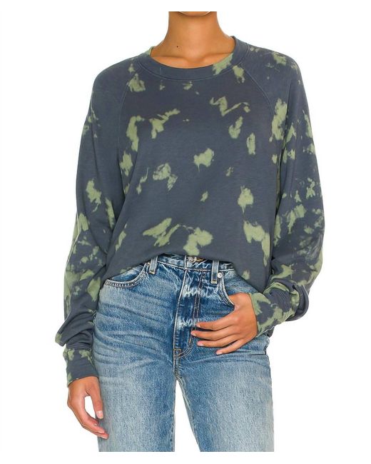James Perse Blue French Terry Sweatshirt