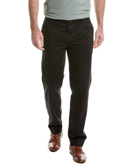 Brooks Brothers Black Regular Fit Chino Pant for men