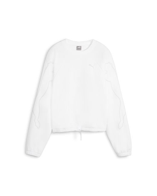 PUMA White Motion Sweatshirt