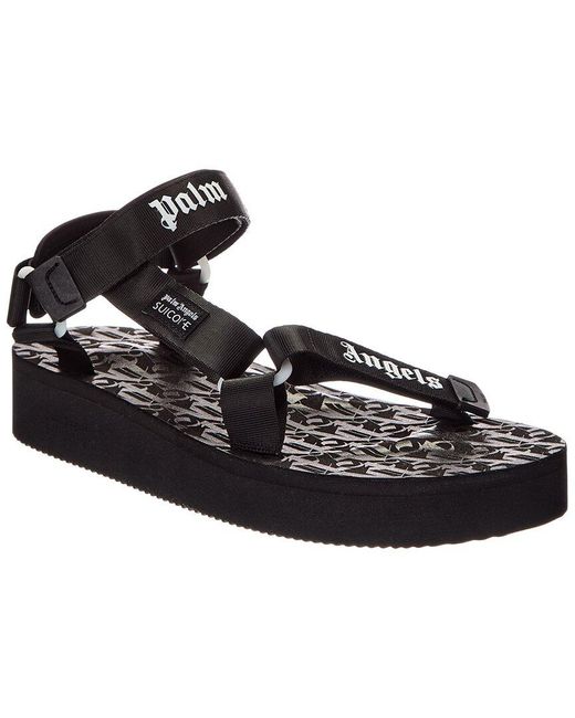 Palm Angels Black X Suicoke Depa Sandal for men