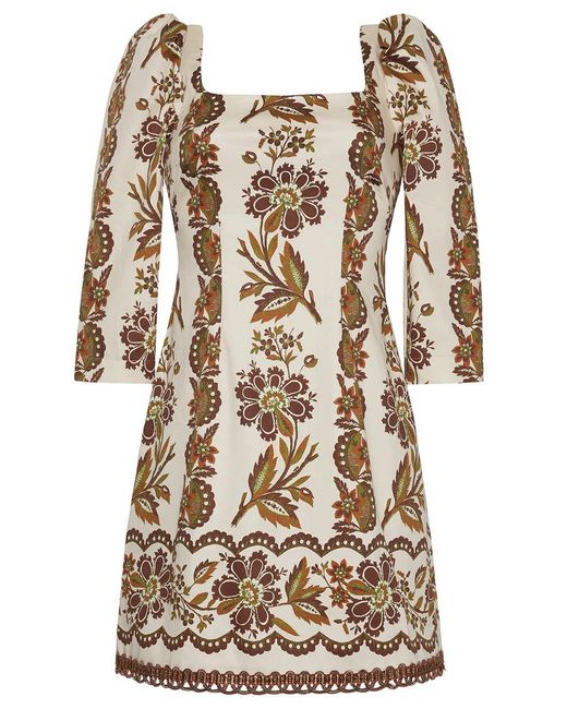 Cara Cara Natural Belinda Mini Dress, Renaissance