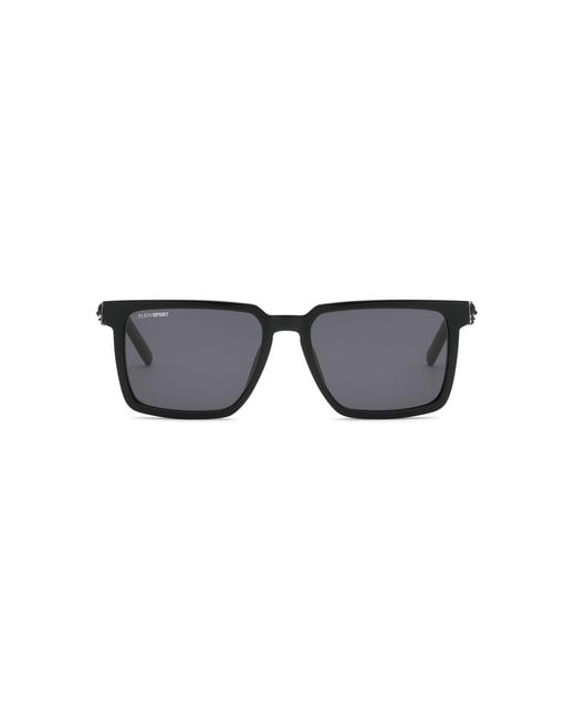 Philipp Plein Black Sunglasses Touchdown for men