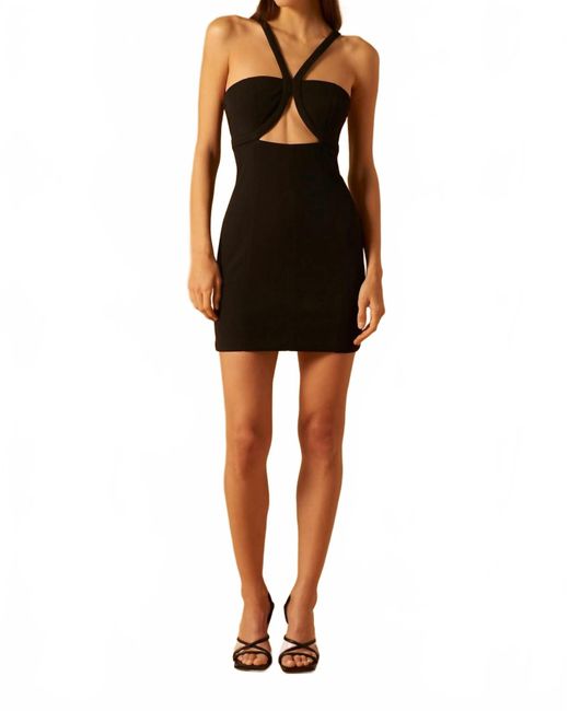 Misha Women's Black Teo Mini Dress Misha Women's Black Teo Mini Dress