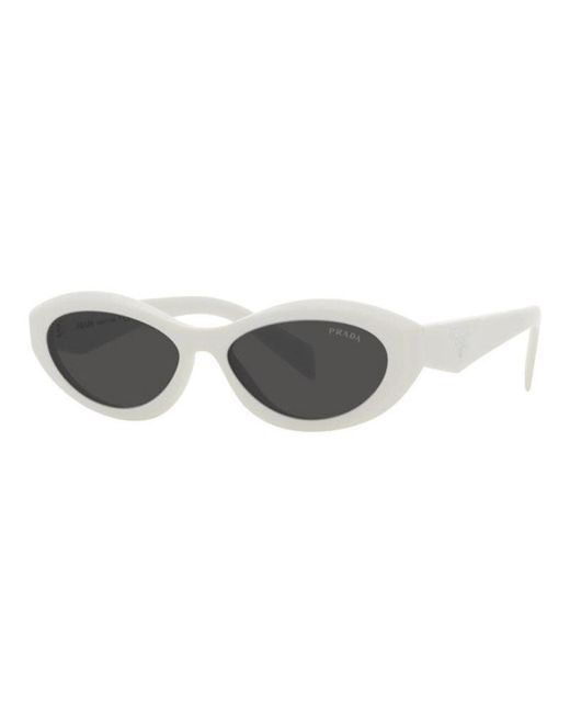 Prada White Sunglasses