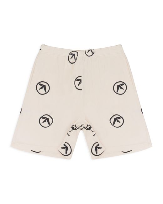 Supreme Natural Cream Aphex Twin Thermal Shorts for men