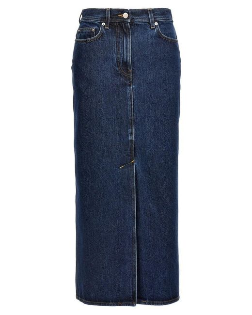 Loulou de Saison Blue 'Rona' Skirt