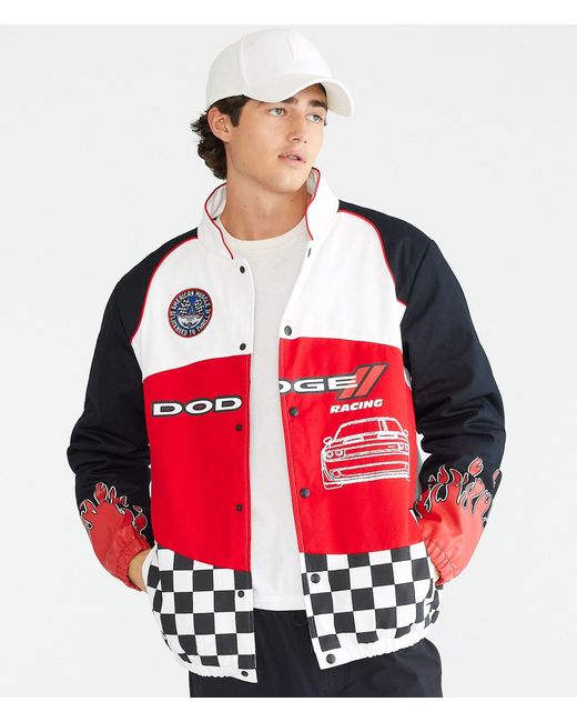 Aéropostale Red Dodge Racing Jacket for men