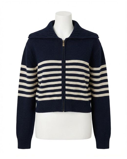 Z Supply Blue Kovac Sweater Jacket