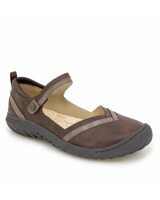 Jambu Brown Raven Flat Shoes