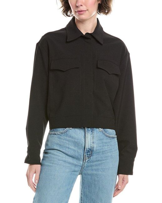 Rag & Bone Black Nellie Wool-Blend Jacket