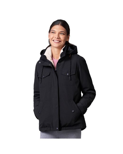 Free Country Black Cascade Canvas 3-in-1 Systems Jacket