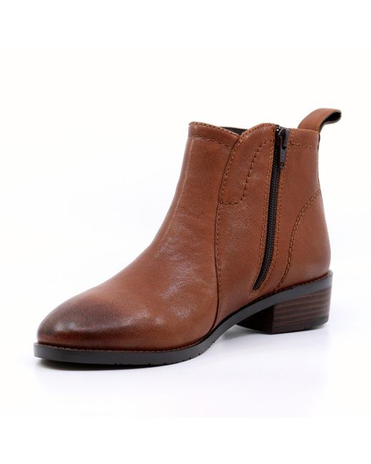 Salvia Brown Nico Ankle Boot