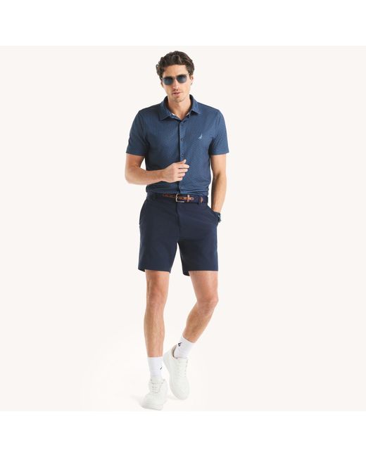 Nautica Blue 7" Navtech Slim Fit Short for men