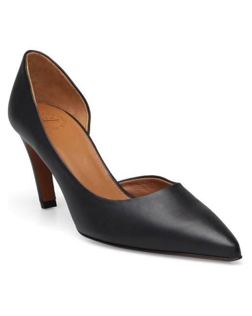 Atp Atelier Black Lucito Pump Shoe