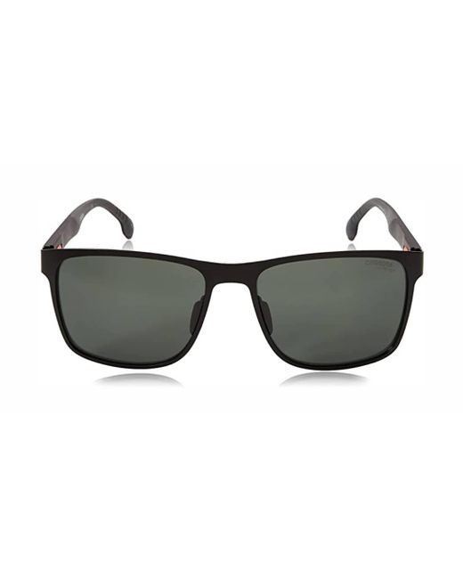 Carrera 8026/s Square Sunglasses For Men, Matte Black Lyst