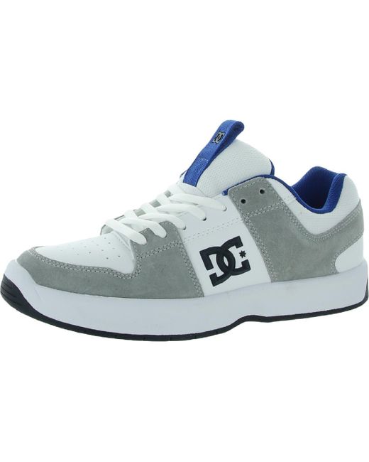 Dc Black Lynx Zero Leather Low Top Skate Shoes for men