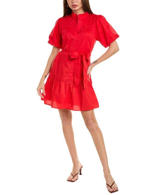 Fate Red Crochet Dress