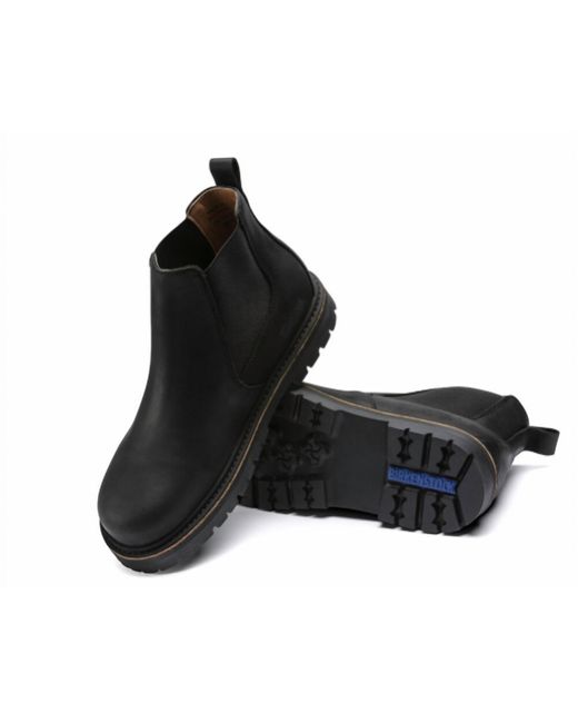 Birkenstock Stalon Ii Nubuck Leather Boot In Black