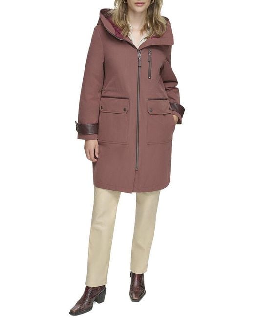 Andrew Marc Red Marc New York Gemas Insulated Matte Shell Coat