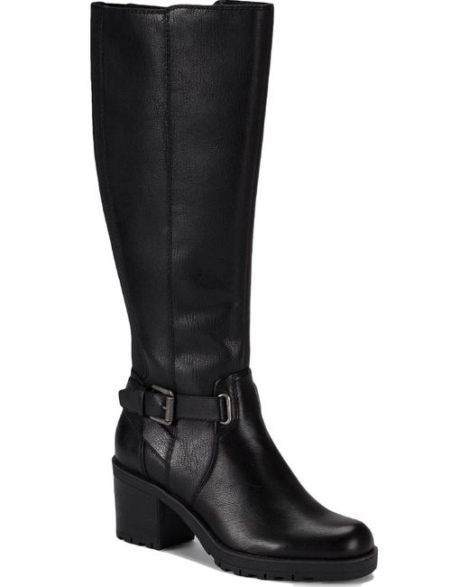 BareTraps Tempist Wide Calf Faux Leather Kneehigh Boots in Black Lyst