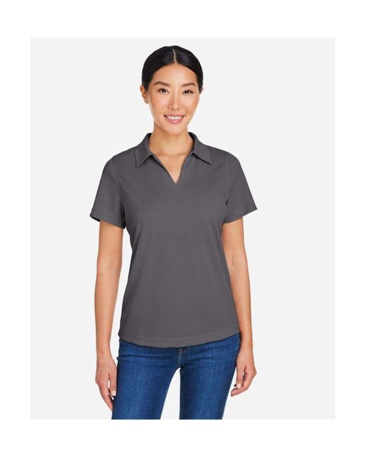 CORE365 Blue Market Snag Protect Mesh Polo