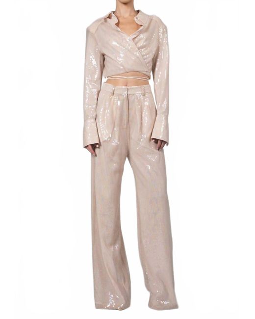NonChalant Label Natural Roxanne Pant