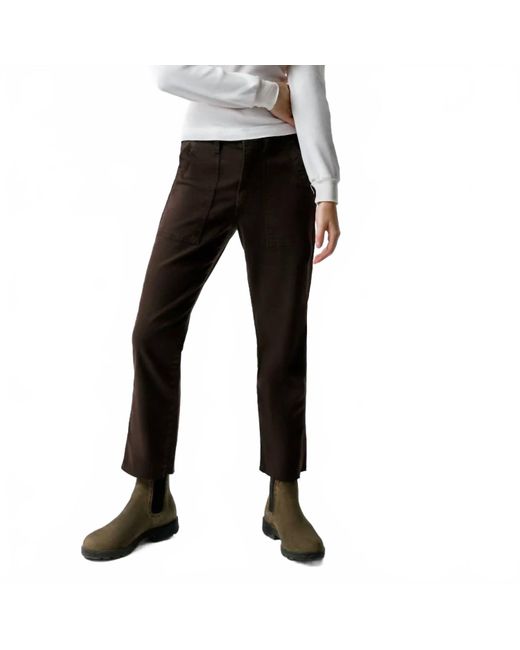 AMO Black Easy Army Trouser Pants