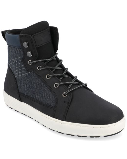 Territory Black Latitude Sneaker Boot for men