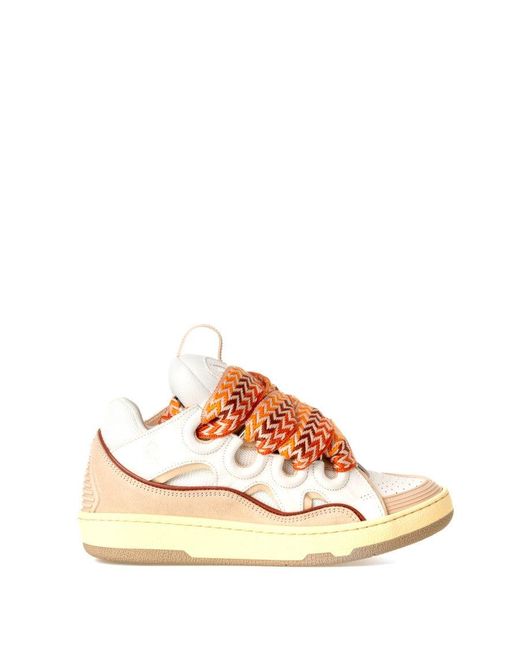 Lanvin Pink The Curb Sneaker for men