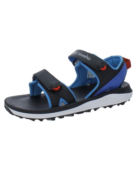 Columbia Blue Trailstorm Sandal Leather Ankle Strap Sport Sandals for men