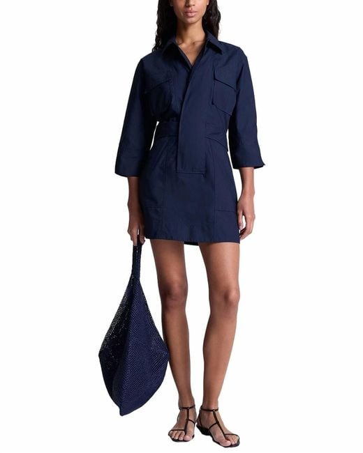 chiffon mini dress Tiered Ruffle Set with Liner Shabby Chic Color:Cornflower Lulus + Found Your