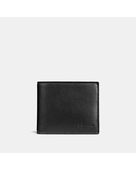 COACH Black 3 In 1 Wallet for men