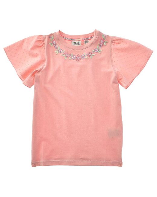 Scotch & Soda Pink Stretch Jersey