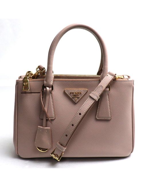 Prada Brown Galleria Leather Shopper Bag (pre-owned)