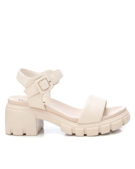 Xti Pink Combat Sandals By
