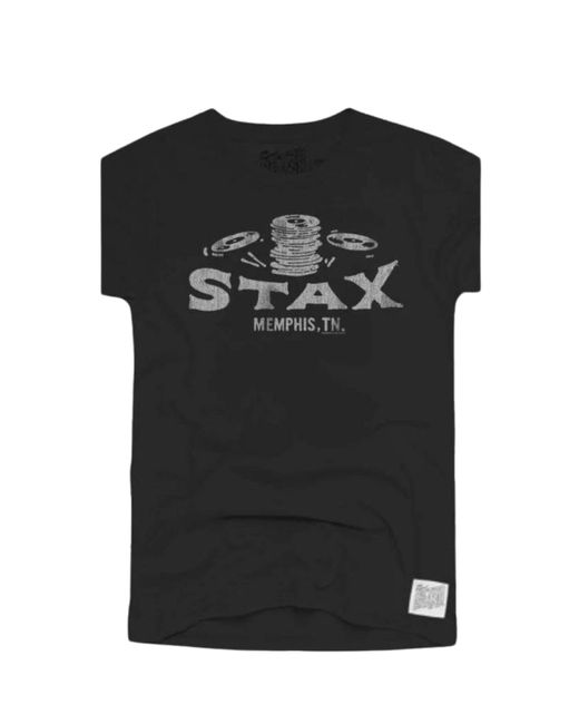 The Original Retro Brand Black Stax Records Tee