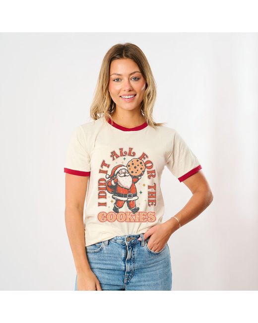 Simply Sage Market Red I Did It All For The Cookies Santa